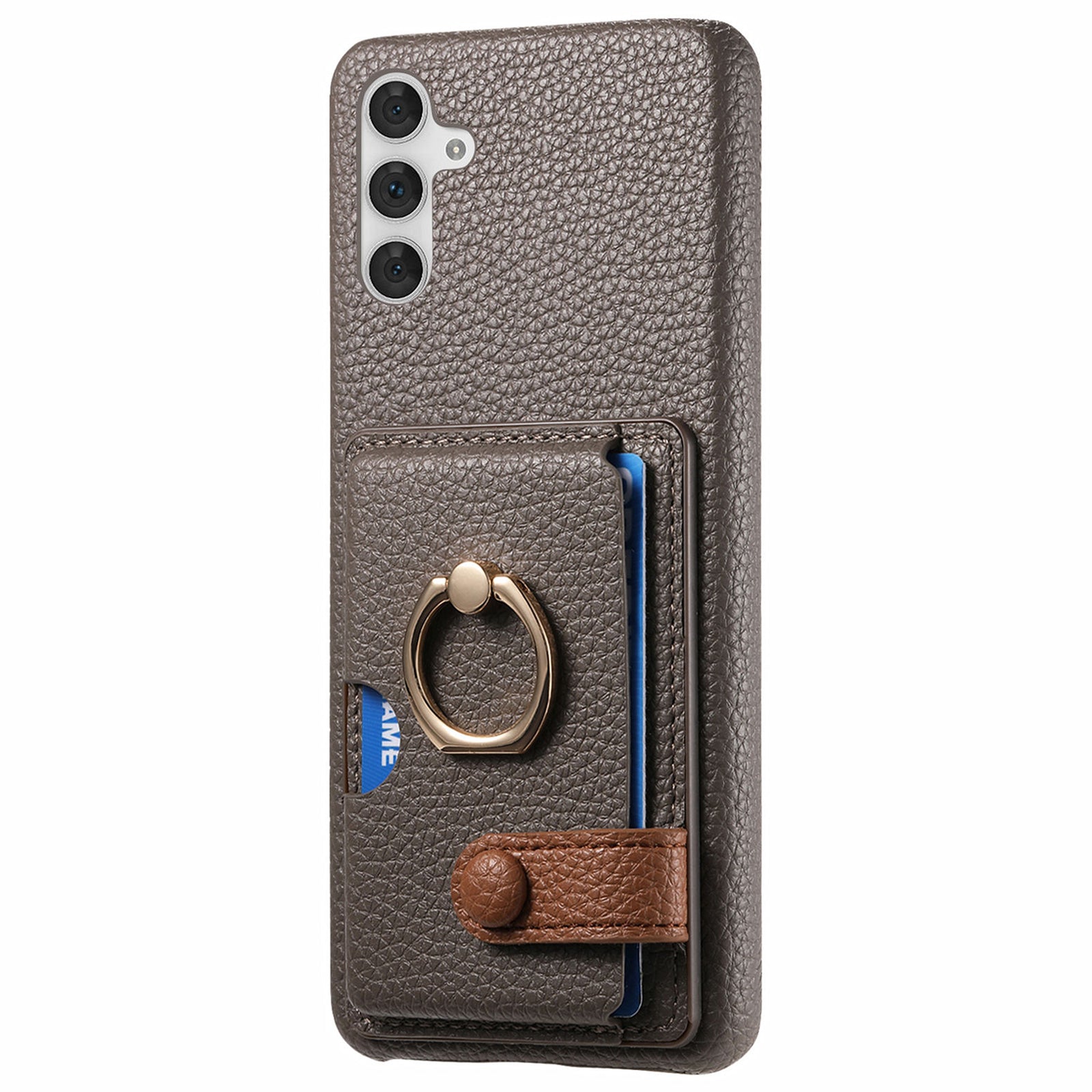 Y2 For Samsung Galaxy A54 5G Case Ring Kickstand Leather+PC+TPU Phone Cover with Card Holder