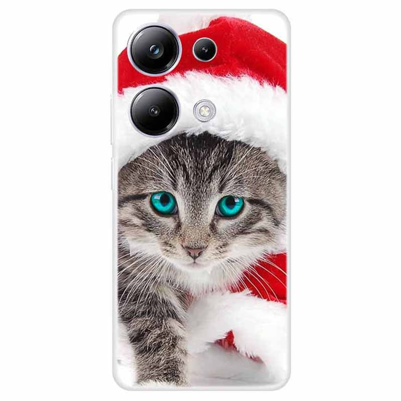 For Xiaomi Redmi Note 13 Pro 4G / Poco M6 Pro 4G Case TPU Pattern Printed Phone Cover
