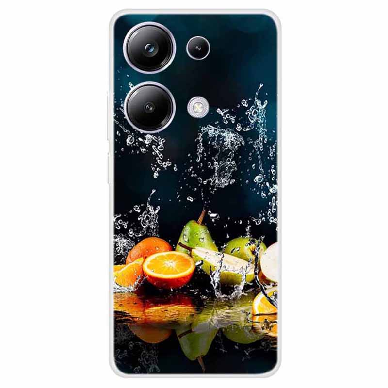 For Xiaomi Redmi Note 13 Pro 4G / Poco M6 Pro 4G Case TPU Pattern Printed Phone Cover