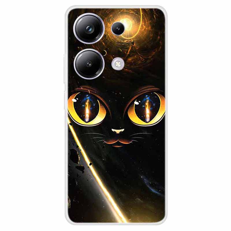 For Xiaomi Redmi Note 13 Pro 4G / Poco M6 Pro 4G Case TPU Pattern Printed Phone Cover