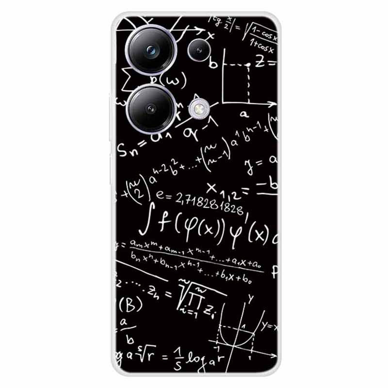 For Xiaomi Redmi Note 13 Pro 4G / Poco M6 Pro 4G Case Pattern Printing Soft TPU Phone Shell