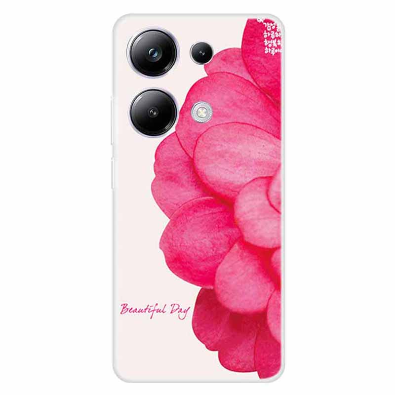 For Xiaomi Redmi Note 13 Pro 4G / Poco M6 Pro 4G Case TPU Pattern Printing Phone Cover
