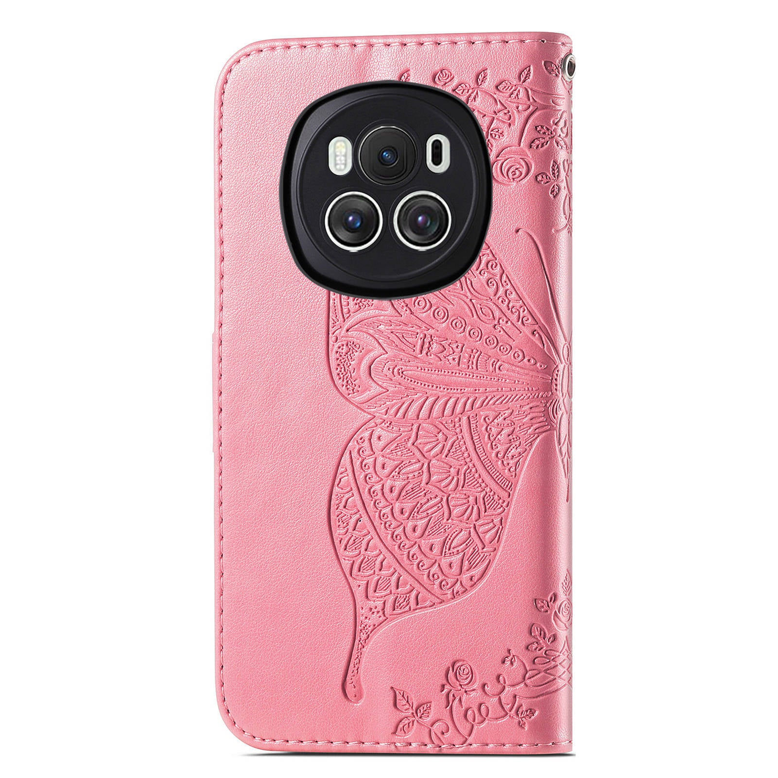 For Honor Magic6 5G Case Stand Design Imprinted Butterfly Cell Phone Cover