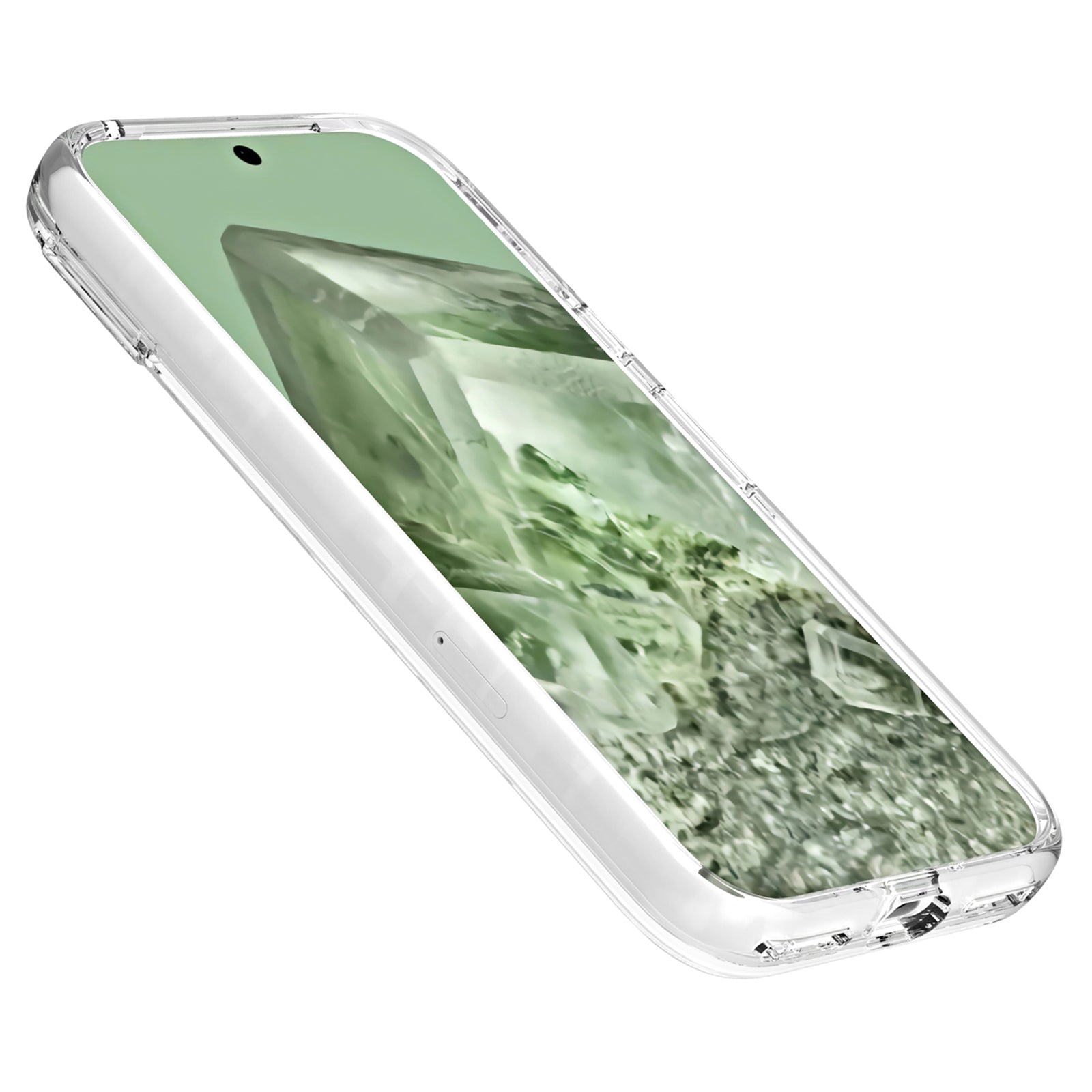 For Google Pixel 8a Case Anti-Scratch TPU+PC Clear Phone Cover