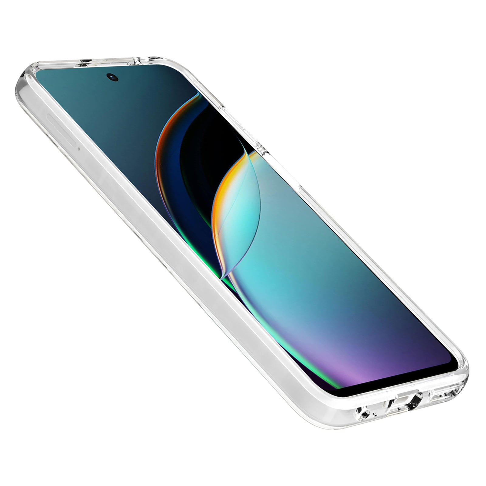 For Motorola Moto G 5G (2024) Case Drop-proof TPU+PC Clear Phone Cover