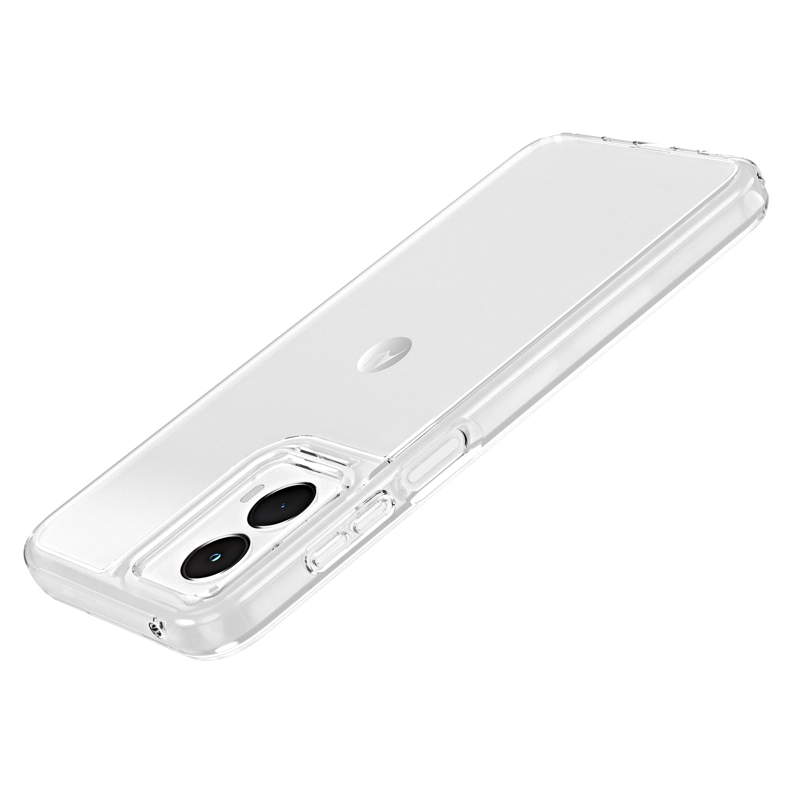 For Motorola Moto G 5G (2024) Case Drop-proof TPU+PC Clear Phone Cover