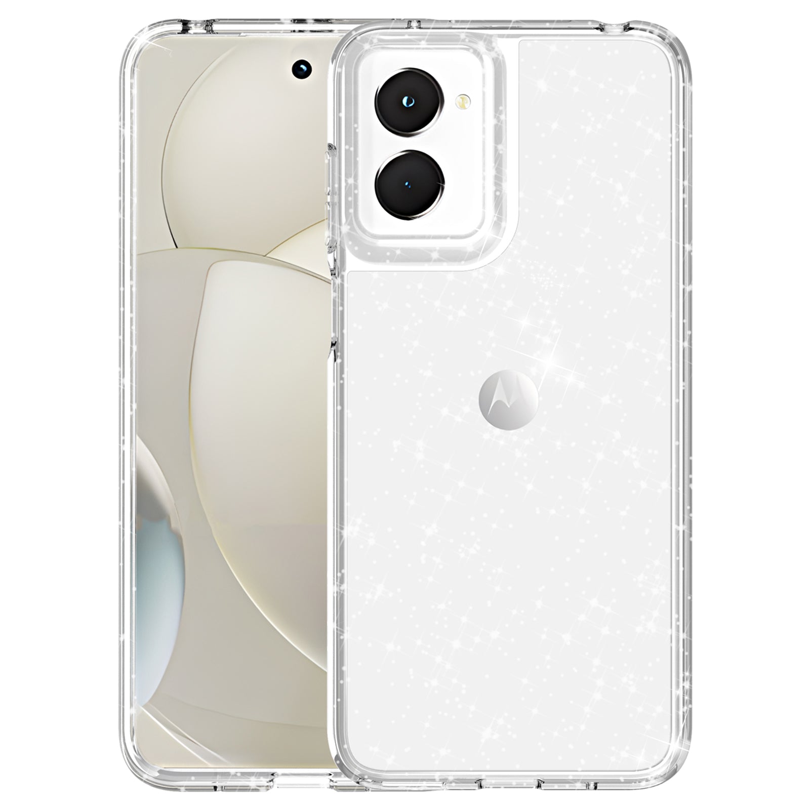 For Motorola Moto G Power 5G Case Drop-proof TPU+PC Clear Phone Cover