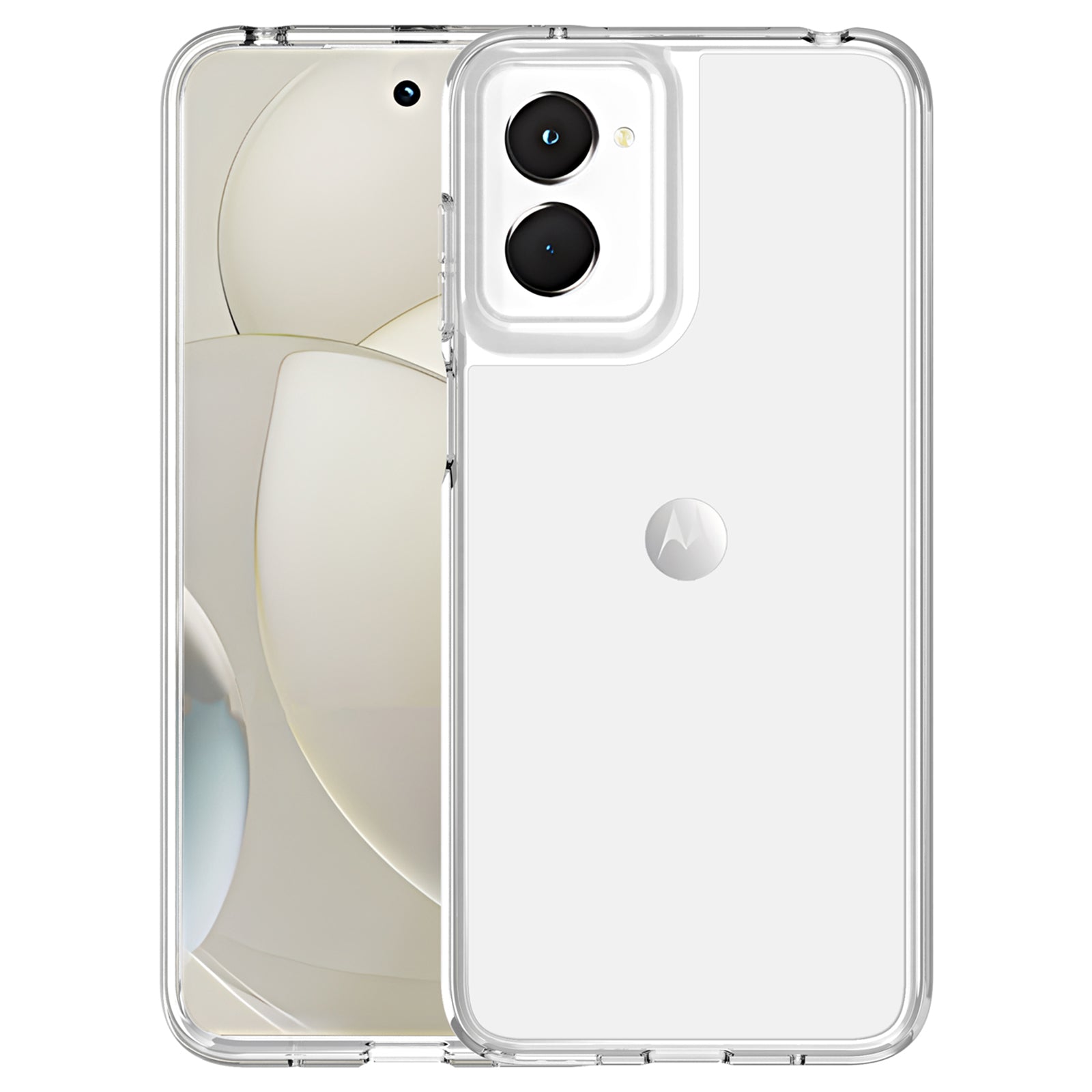 For Motorola Moto G Power 5G Case Drop-proof TPU+PC Clear Phone Cover