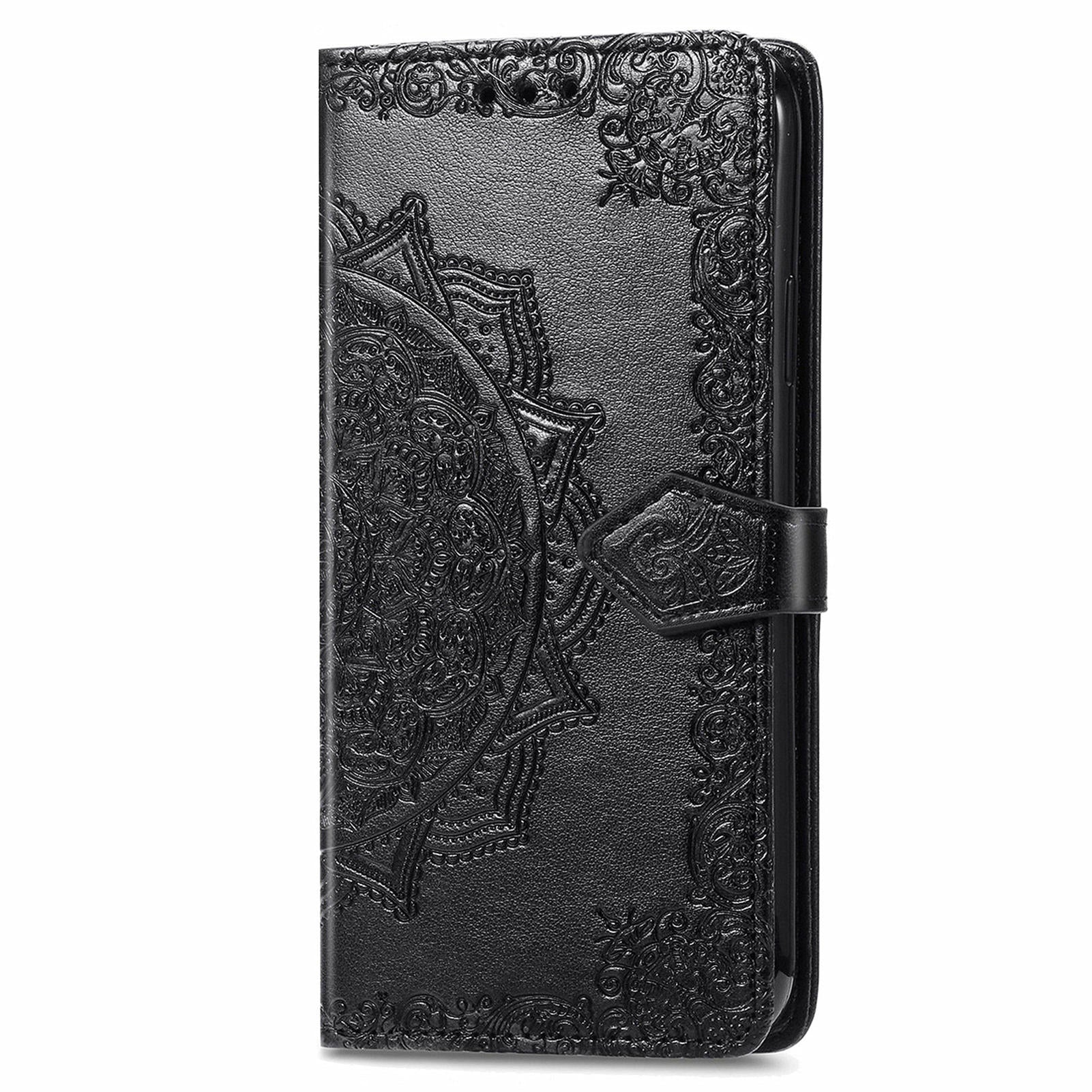 For Realme 12 Pro 5G / 12 Pro+ 5G Case Mandala Embossment Wallet Phone Leather Cover
