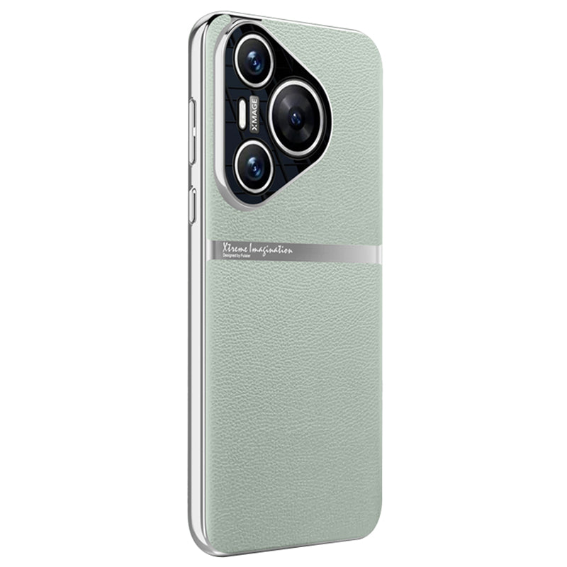 For Huawei Pura 70 Cell Phone Case PU Leather Shock Absorbing Cover