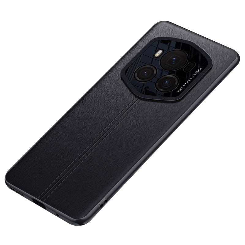 For Honor Magic6 RSR Porsche Design 5G Case Anti-Drop PU Leather+TPU Back Phone Cover