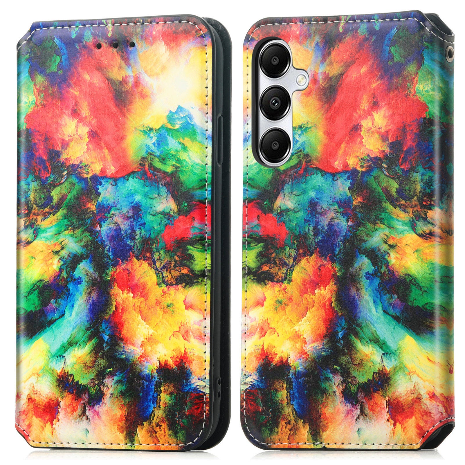 CASENEO 001 Series for Samsung Galaxy A35 5G Case RFID Blocking Wallet Leather Cover