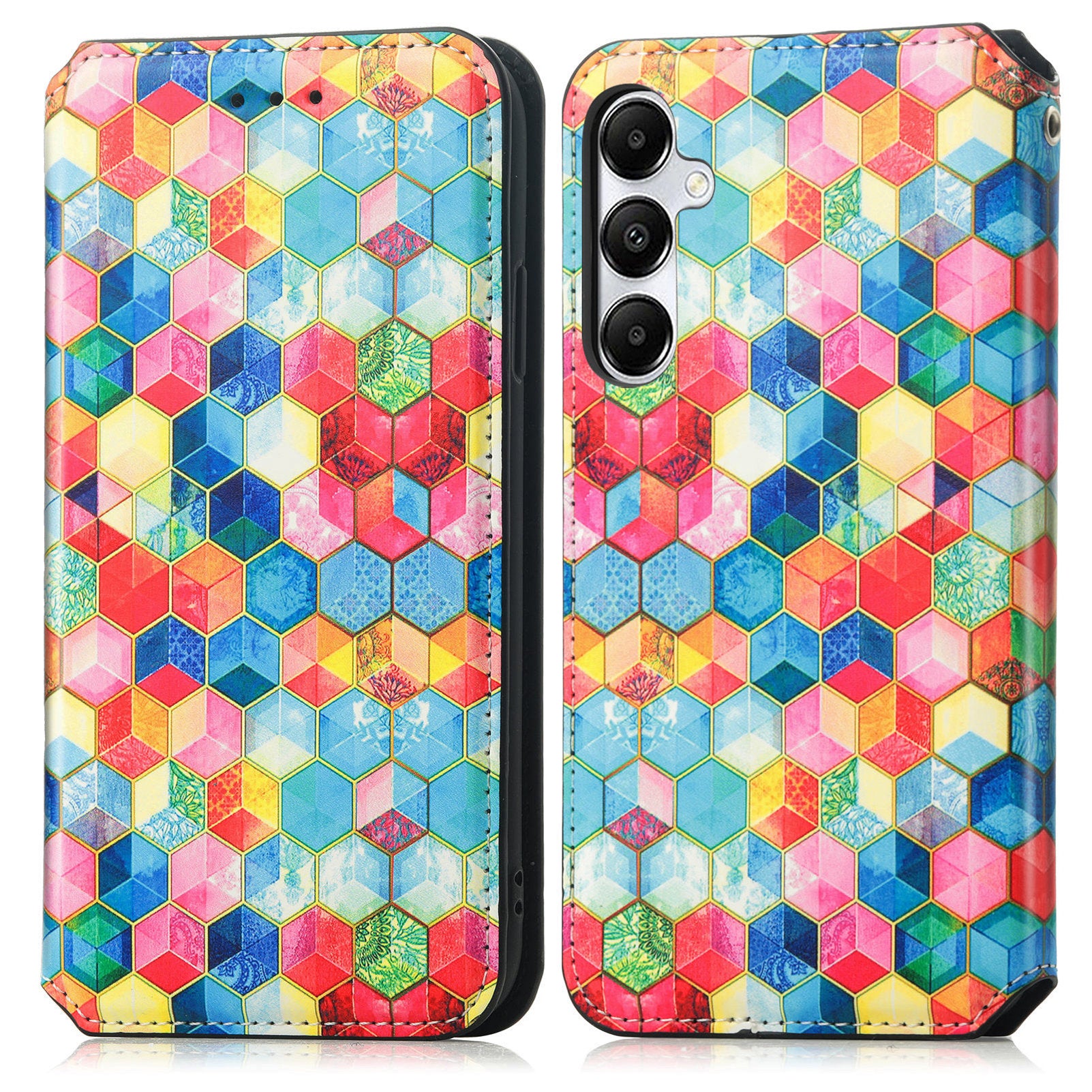 CASENEO 001 Series for Samsung Galaxy A35 5G Case RFID Blocking Wallet Leather Cover