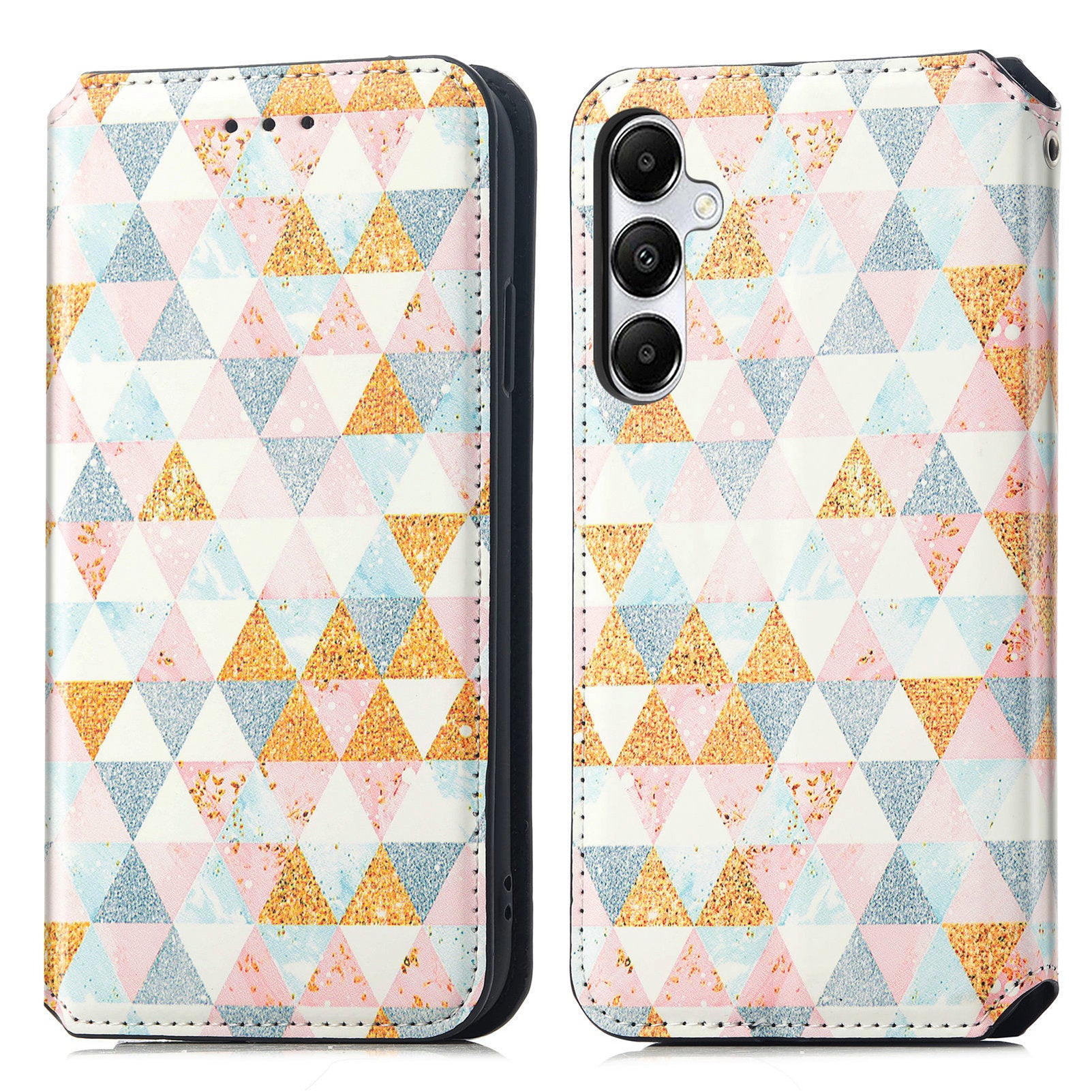 CASENEO 001 Series for Samsung Galaxy A55 5G Case RFID Blocking Protection Pattern Printing Phone Shell