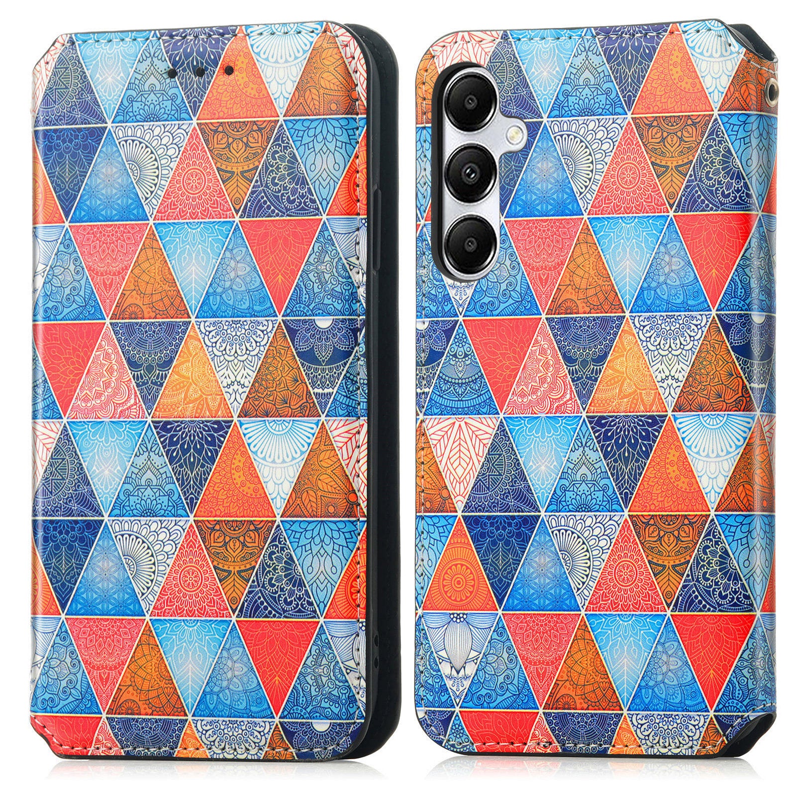 CASENEO 001 Series for Samsung Galaxy A55 5G Case RFID Blocking Protection Pattern Printing Phone Shell