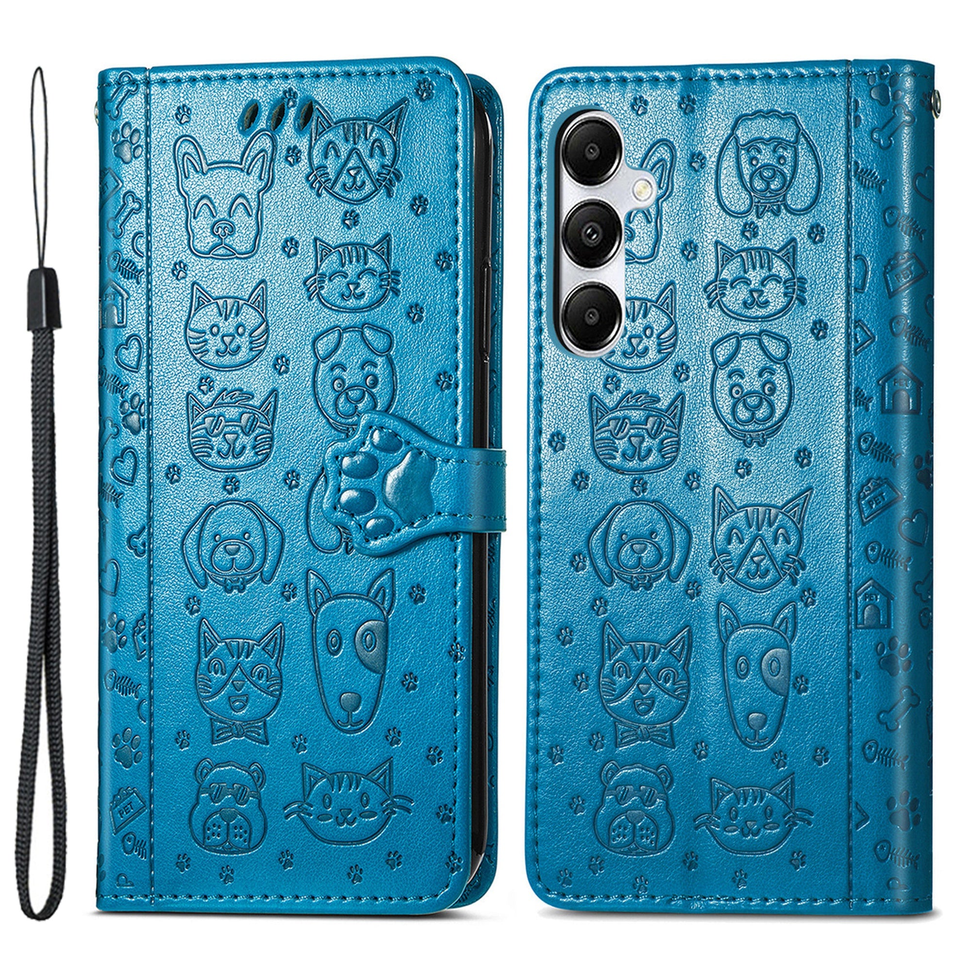 For Samsung Galaxy A35 5G Case Magnetic Clasp Wallet Scratch-proof Phone Cover