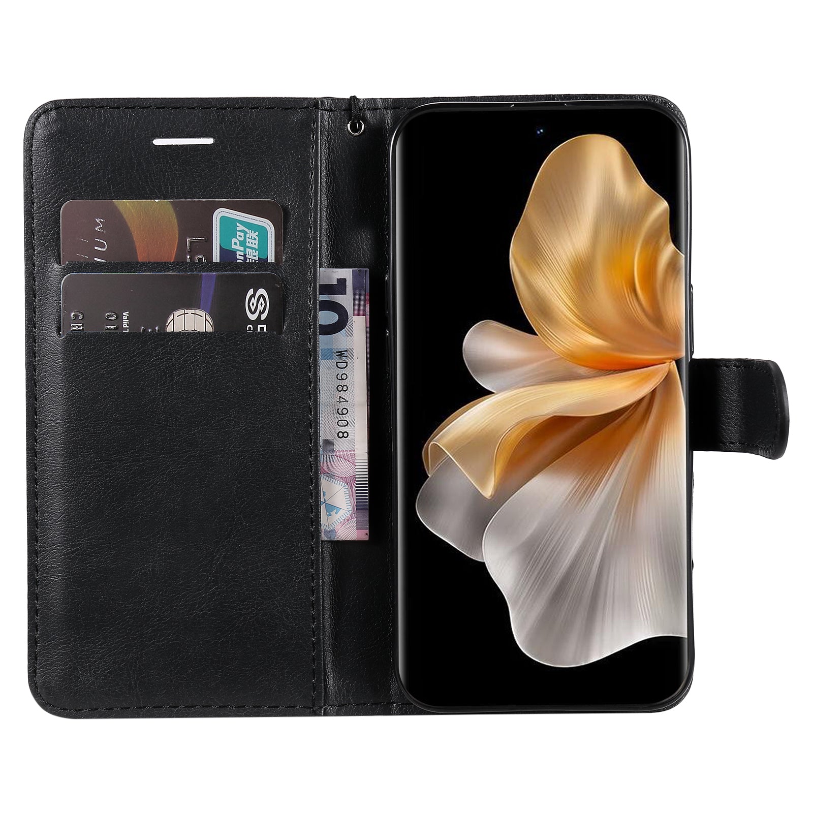 KT Leather Series-2 for vivo S18 5G Case Solid Color Leather Flip Phone Cover with Hand Strap