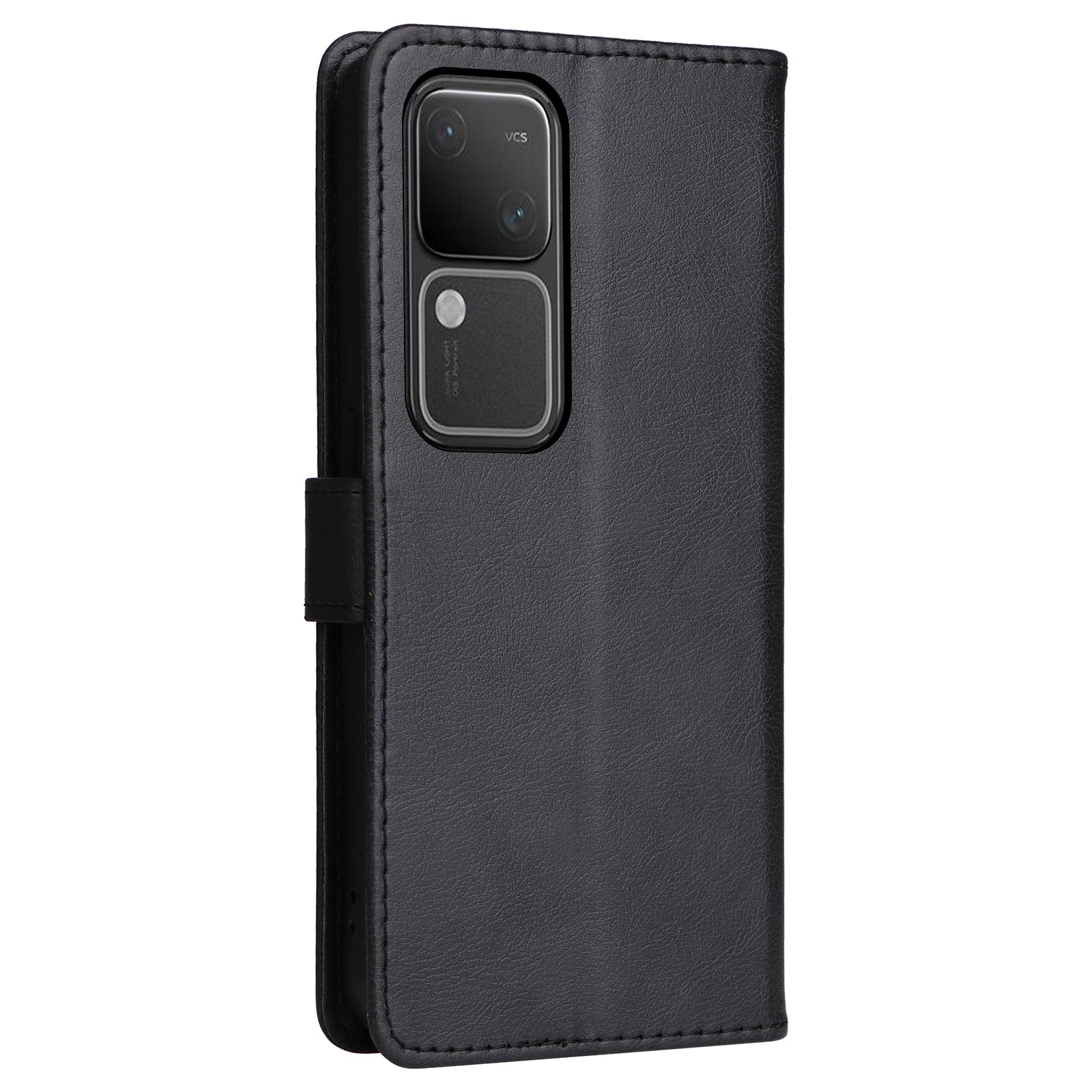 KT Leather Series-2 for vivo S18 5G Case Solid Color Leather Flip Phone Cover with Hand Strap