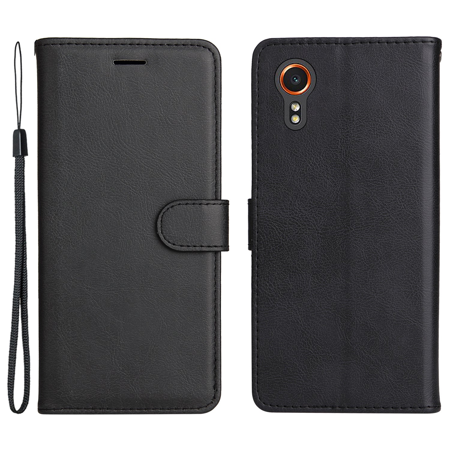 KT Leather Series-2 for Samsung Galaxy Xcover7 Case Solid Color Leather Phone Cover