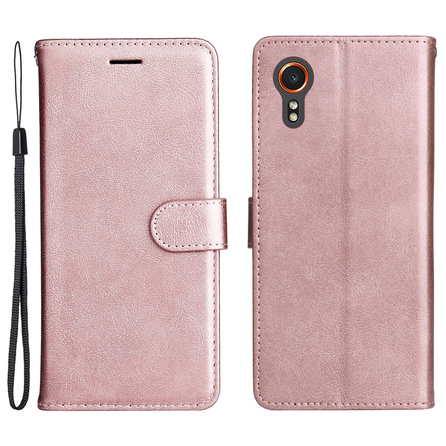 KT Leather Series-2 for Samsung Galaxy Xcover7 Case Solid Color Leather Phone Cover