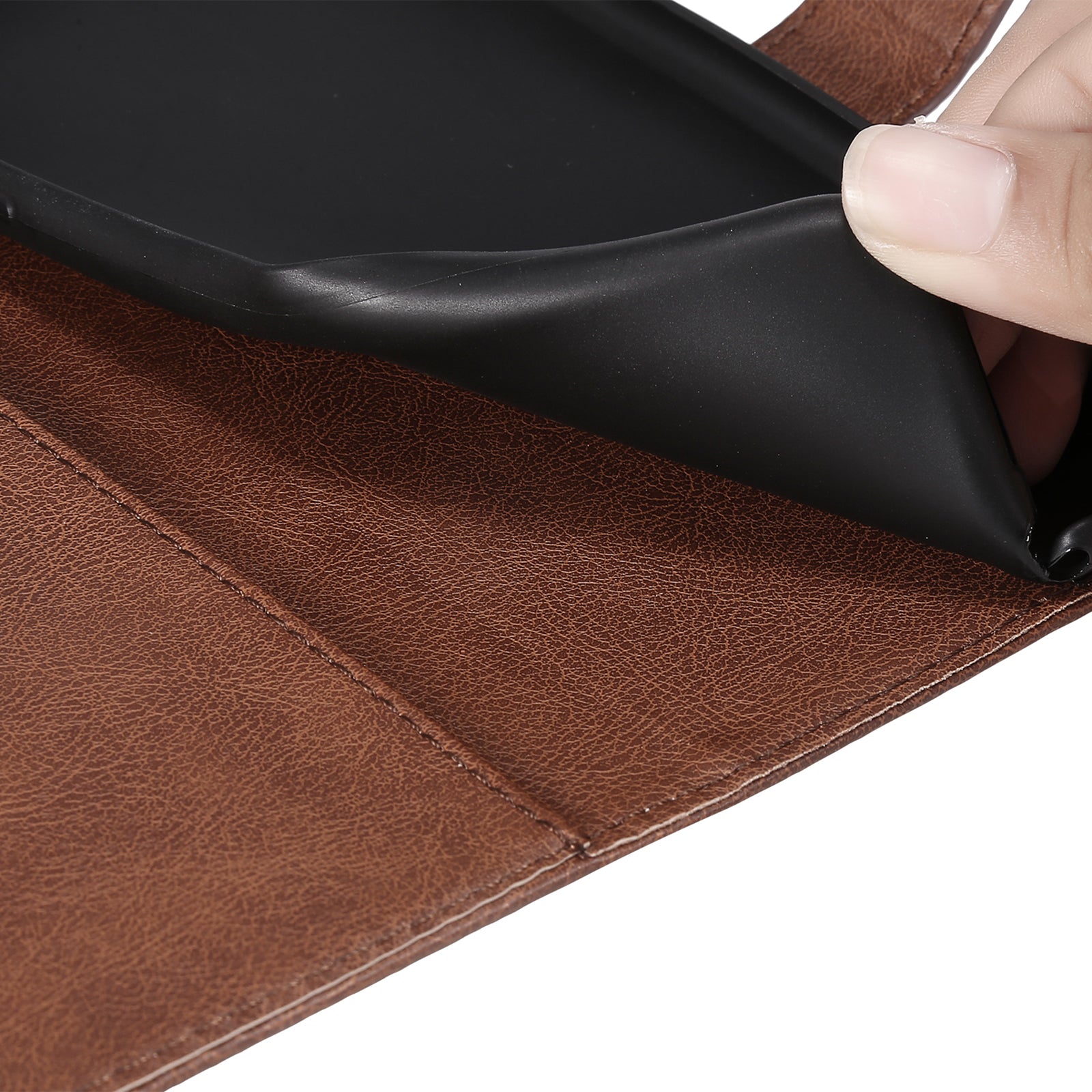 KT Leather Series-2 for Honor Magic6 5G Wallet Phone Case Solid Color Leather Flip Cover