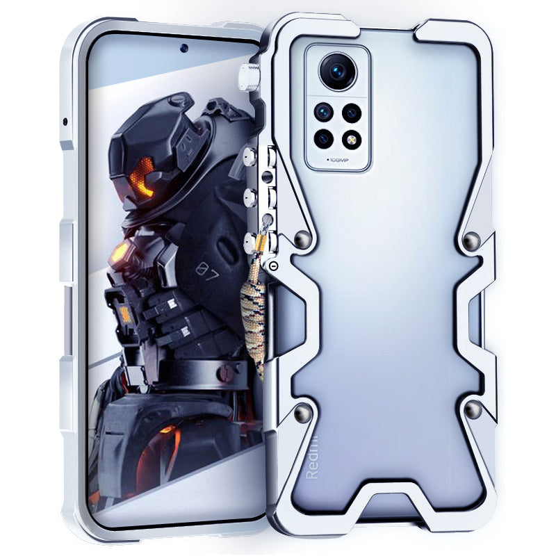 For Xiaomi Redmi Note 12 Pro 4G / Note 11 Pro 5G (Qualcomm) / 4G (MediaTek) Phone Case Aluminium Alloy Frame Cover
