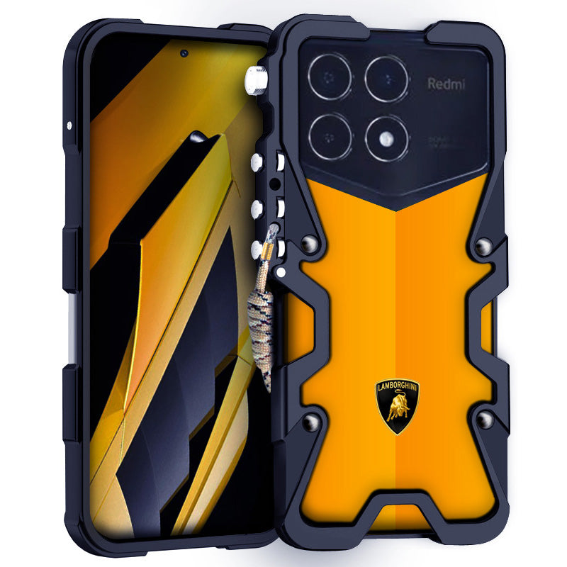 For Xiaomi Redmi K70 5G / K70E 5G / K70 Pro 5G / K70 Pro Champion Edition Case Mechanical Arm Drop-resistant Protective Shell