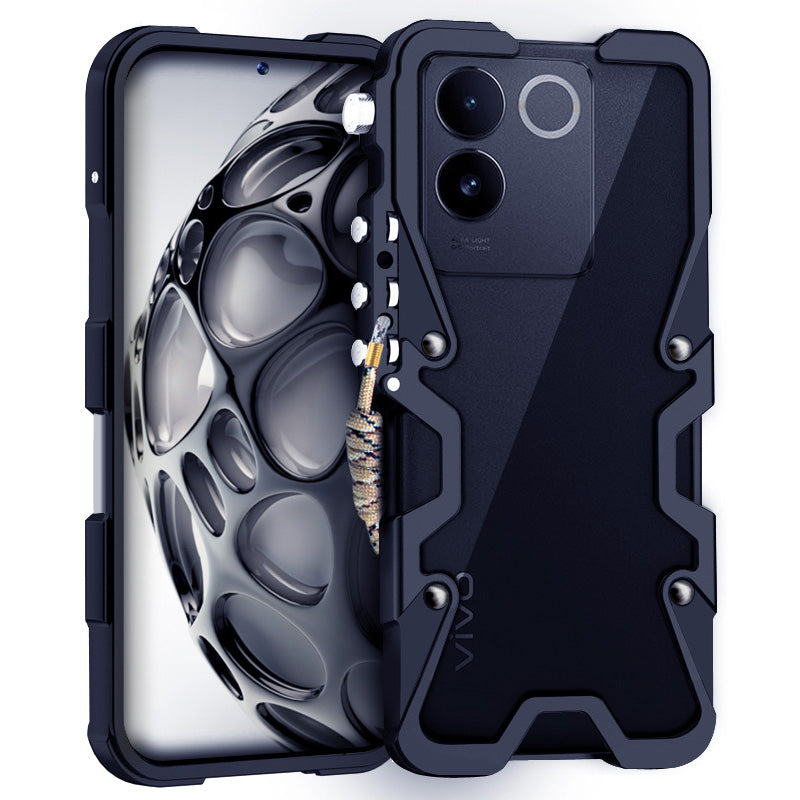 For vivo S16 / S16 Pro / S17 5G / S17 Pro 5G / S17e 5G / S18 5G / S18 Pro 5G Case Aluminium Alloy Minimalist Protective Phone Cover