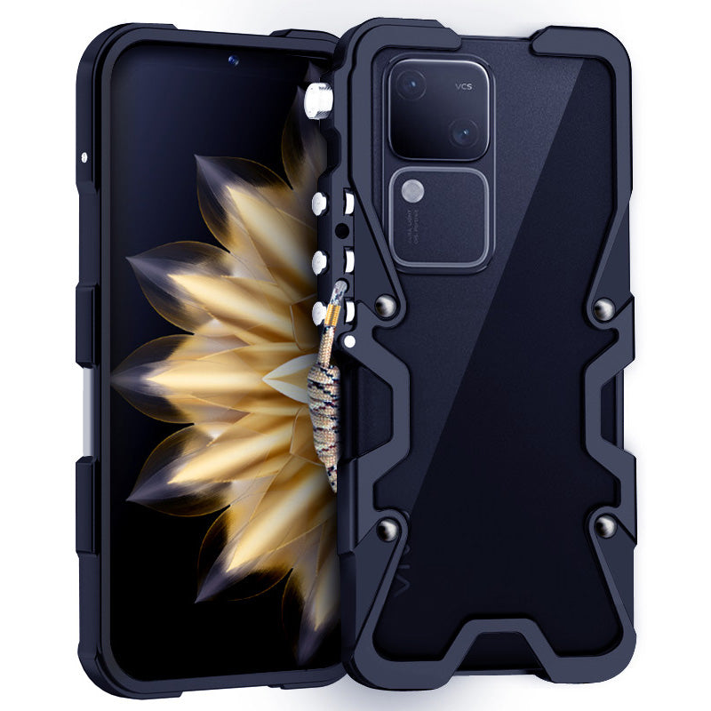 For vivo S16 / S16 Pro / S17 5G / S17 Pro 5G / S17e 5G / S18 5G / S18 Pro 5G Case Aluminium Alloy Minimalist Protective Phone Cover