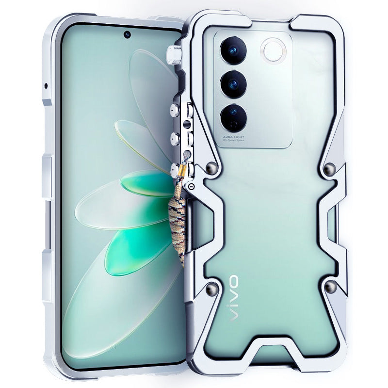 For vivo S16 / S16 Pro / S17 5G / S17 Pro 5G / S17e 5G / S18 5G / S18 Pro 5G Case Aluminium Alloy Minimalist Protective Phone Cover