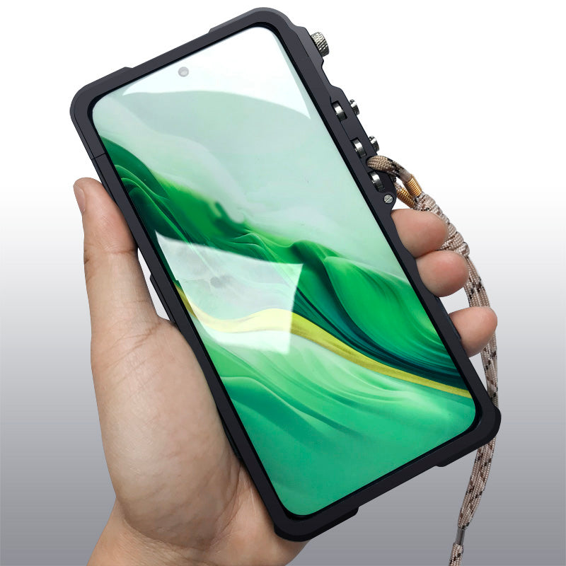 For Oppo Reno10 5G (Global) / Reno10 Pro 5G (Global) Protective Case Aluminium Alloy Phone Cover