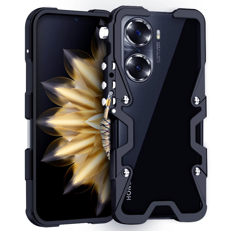 For Honor 60 / 60 SE / 70 5G / 80 5G / 90 / 100 5G Case Aluminium Alloy Metal Anti-drop Phone Case
