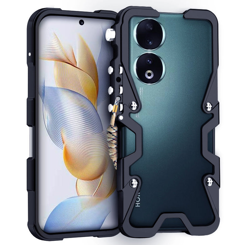 For Honor 60 / 60 SE / 70 5G / 80 5G / 90 / 100 5G Case Aluminium Alloy Metal Anti-drop Phone Case