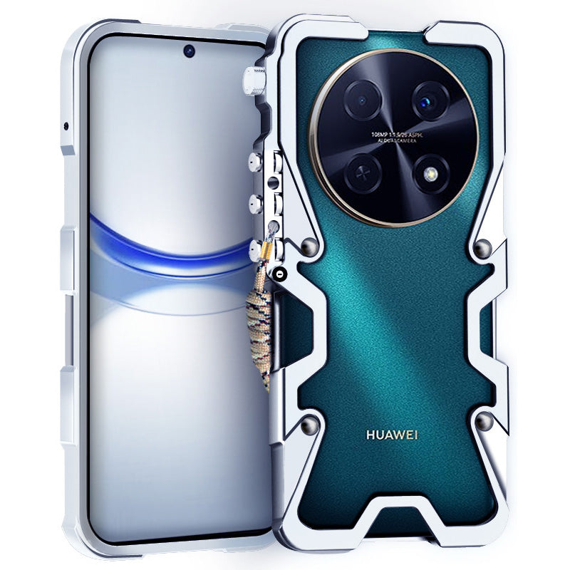For Huawei nova 12i 4G Case Aluminium Alloy Mechanical Arm Shock-Absorb Phone Cover