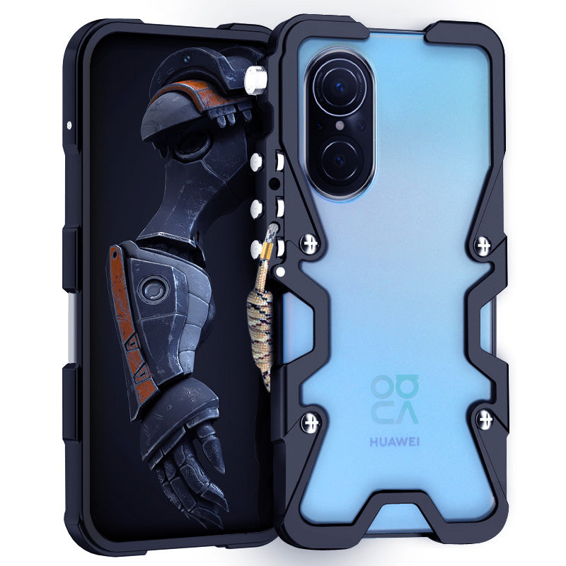 For Huawei nova 9 SE / 10 Pro 4G / 11 Ultra / 11 Pro Slim Case Aluminium Alloy Metal Phone Case