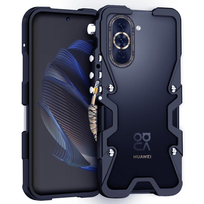 For Huawei nova 9 SE / 10 Pro 4G / 11 Ultra / 11 Pro Slim Case Aluminium Alloy Metal Phone Case
