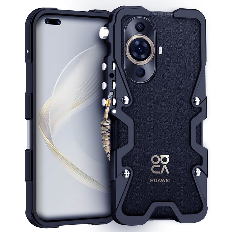For Huawei nova 9 SE / 10 Pro 4G / 11 Ultra / 11 Pro Slim Case Aluminium Alloy Metal Phone Case