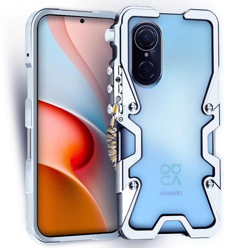 For Huawei nova 9 SE / 10 Pro 4G / 11 Ultra / 11 Pro Slim Case Aluminium Alloy Metal Phone Case