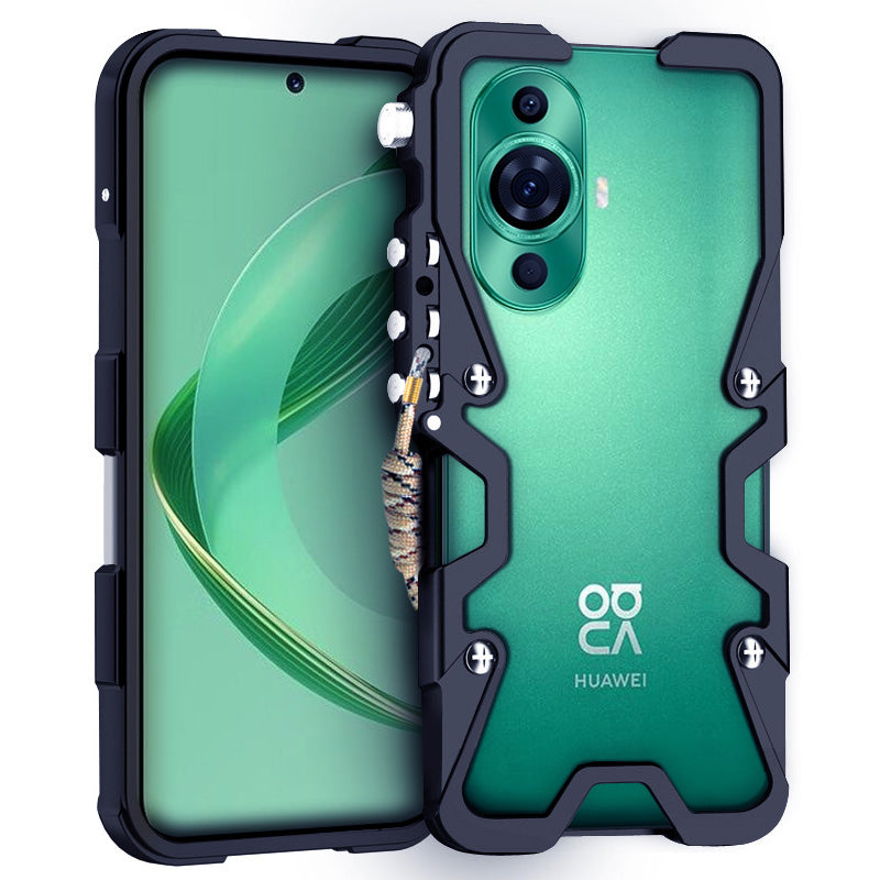 For Huawei nova 10 4G / nova 11 / nova 12s 4G / nova 12 Lite 4G / nova 12 5G Case Bump Proof Aluminium Alloy Metal Phone Shell