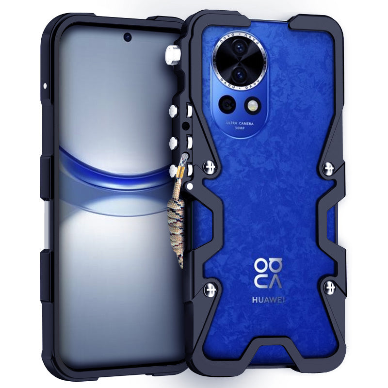 For Huawei nova 10 4G / nova 11 / nova 12s 4G / nova 12 Lite 4G / nova 12 5G Case Bump Proof Aluminium Alloy Metal Phone Shell