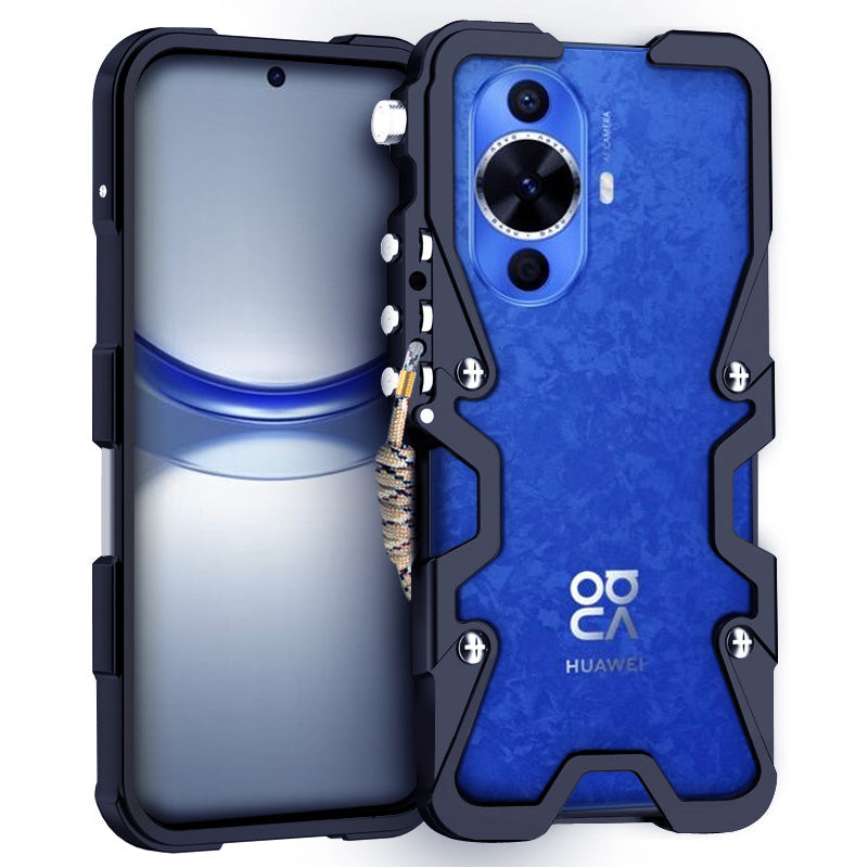 For Huawei nova 10 4G / nova 11 / nova 12s 4G / nova 12 Lite 4G / nova 12 5G Case Bump Proof Aluminium Alloy Metal Phone Shell