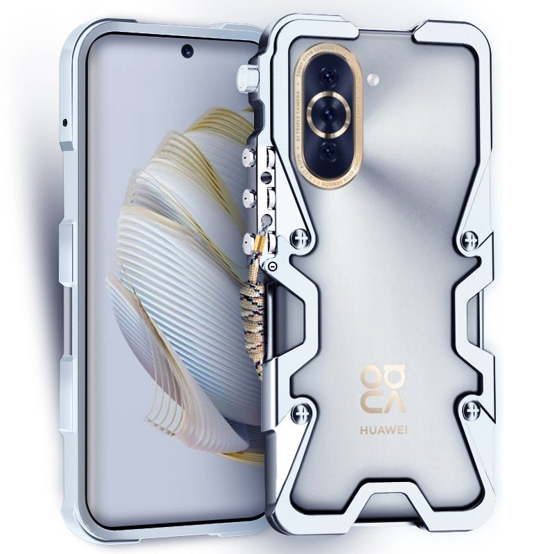 For Huawei nova 10 4G / nova 11 / nova 12s 4G / nova 12 Lite 4G / nova 12 5G Case Bump Proof Aluminium Alloy Metal Phone Shell