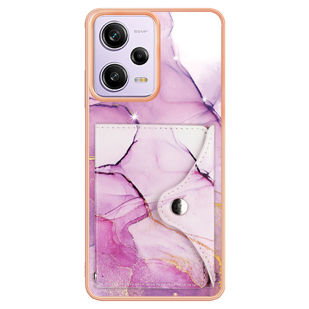For Xiaomi Redmi Note 12 Pro 5G / Note 12 Pro Speed 5G / Poco X5 Pro 5G IMD Case with Card Holder