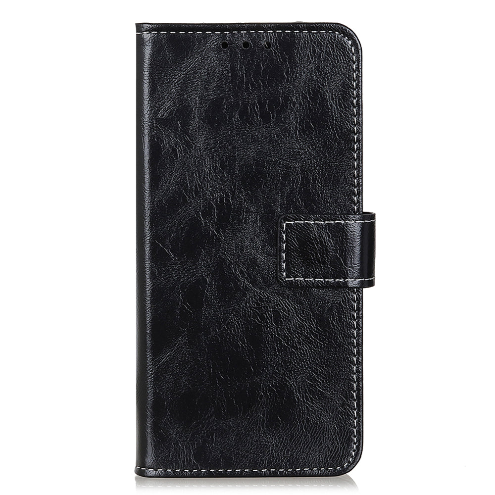 For Google Pixel 9 Pro Case Retro Style PU Leather+TPU Shockproof Phone Shell