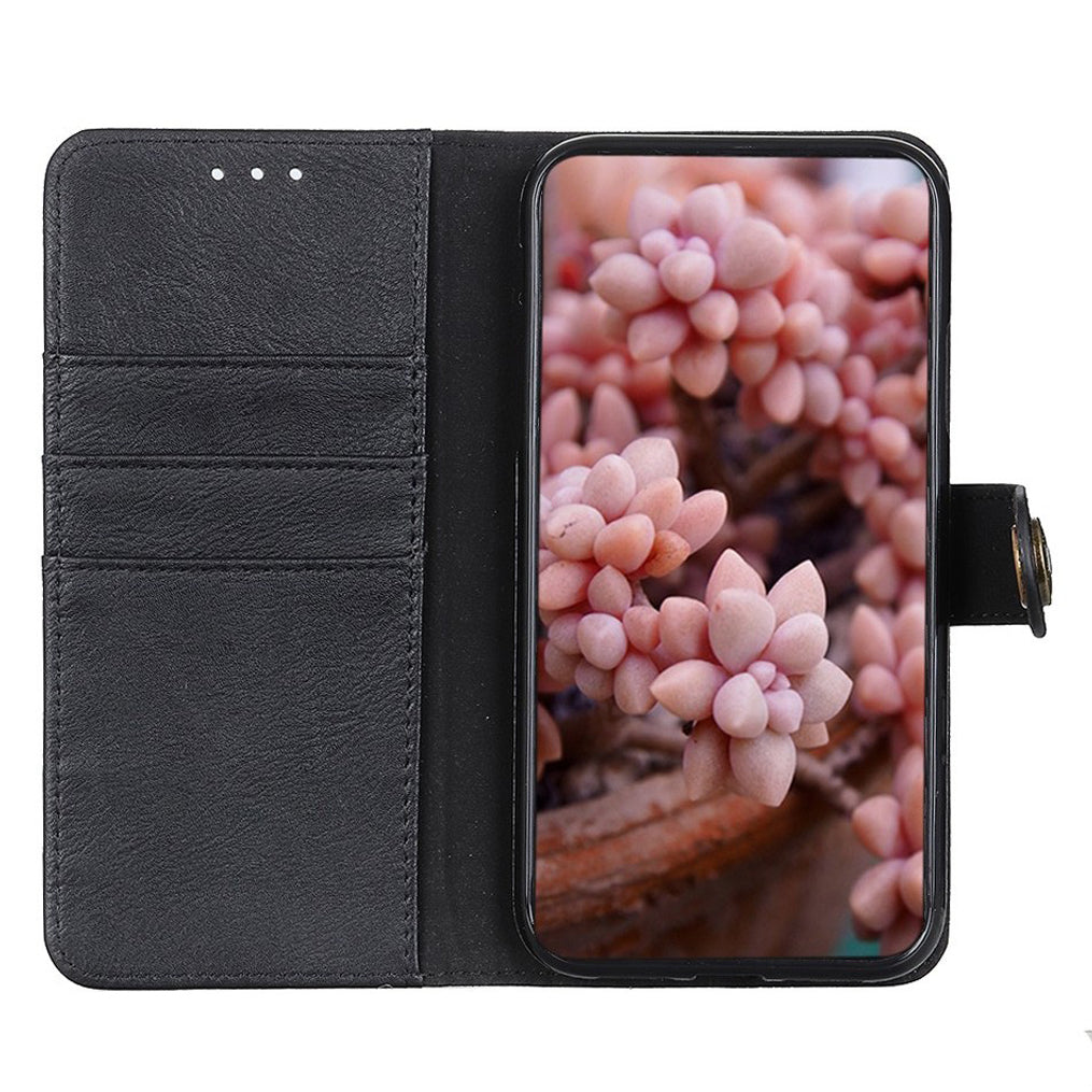 KHAZNEH For Google Pixel 9 Case Cowhide Texture Wallet PU Leather Flip Phone Cover