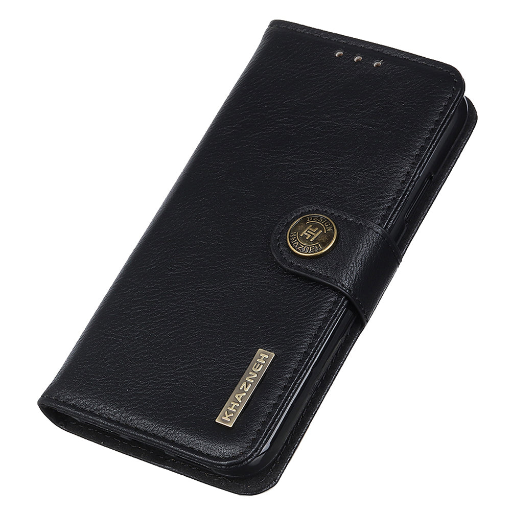 KHAZNEH For Google Pixel 9 Pro Wallet Case Cowhide Texture Phone Leather Cover