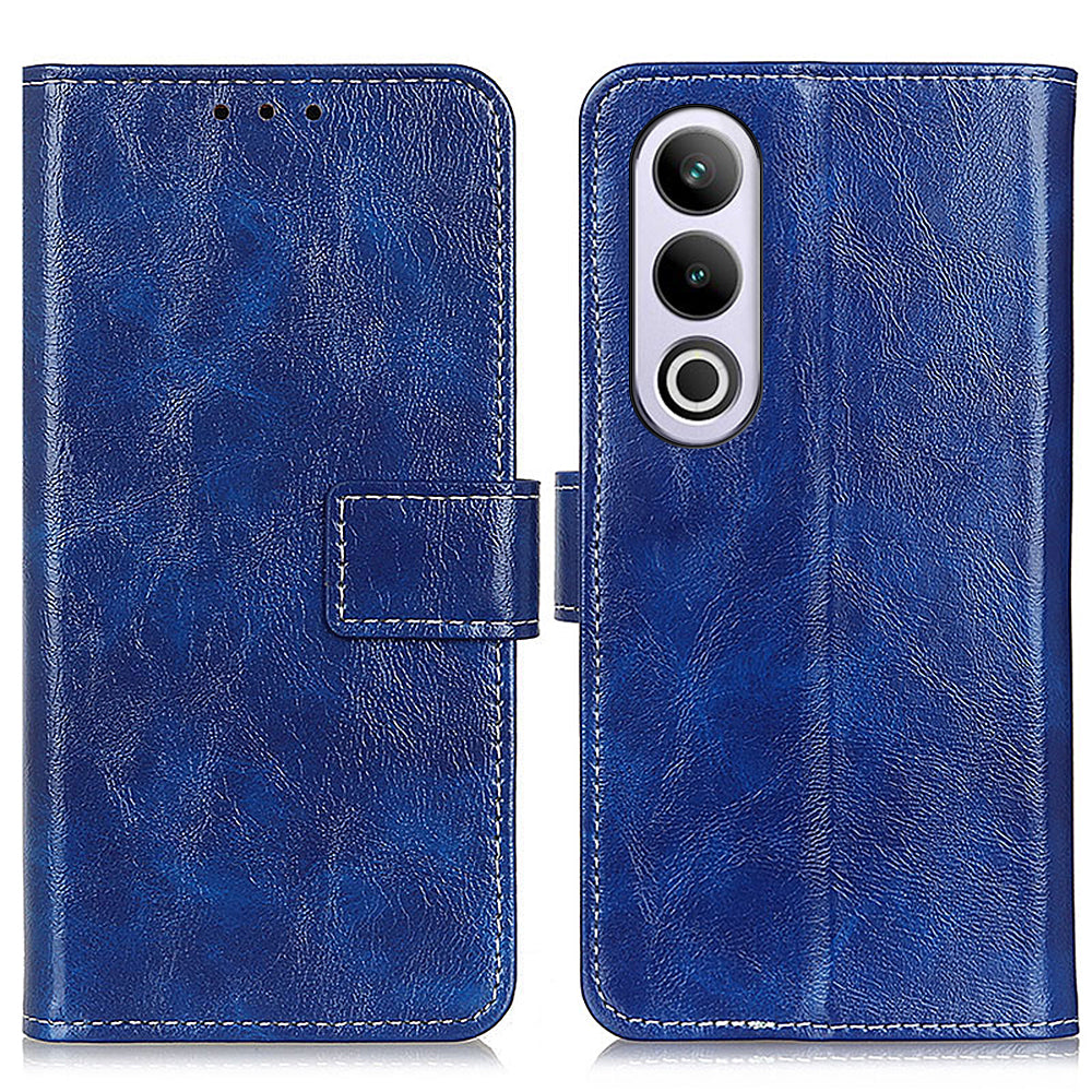 For OnePlus Nord CE4 5G / Ace 3V 5G Case Retro Style Shockproof PU Flip Phone Cover