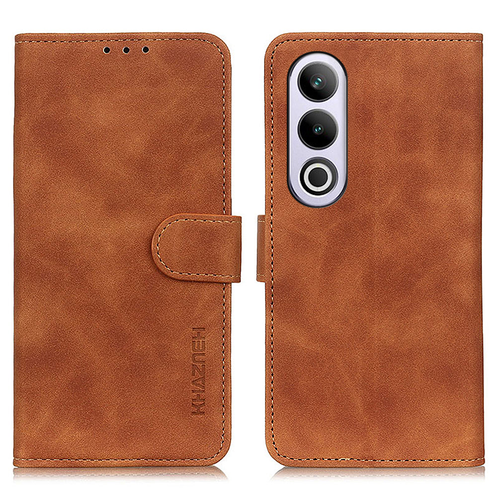 KHAZNEH For OnePlus Nord CE4 5G / Ace 3V 5G Case Retro Design PU Leather Wallet Phone Cover