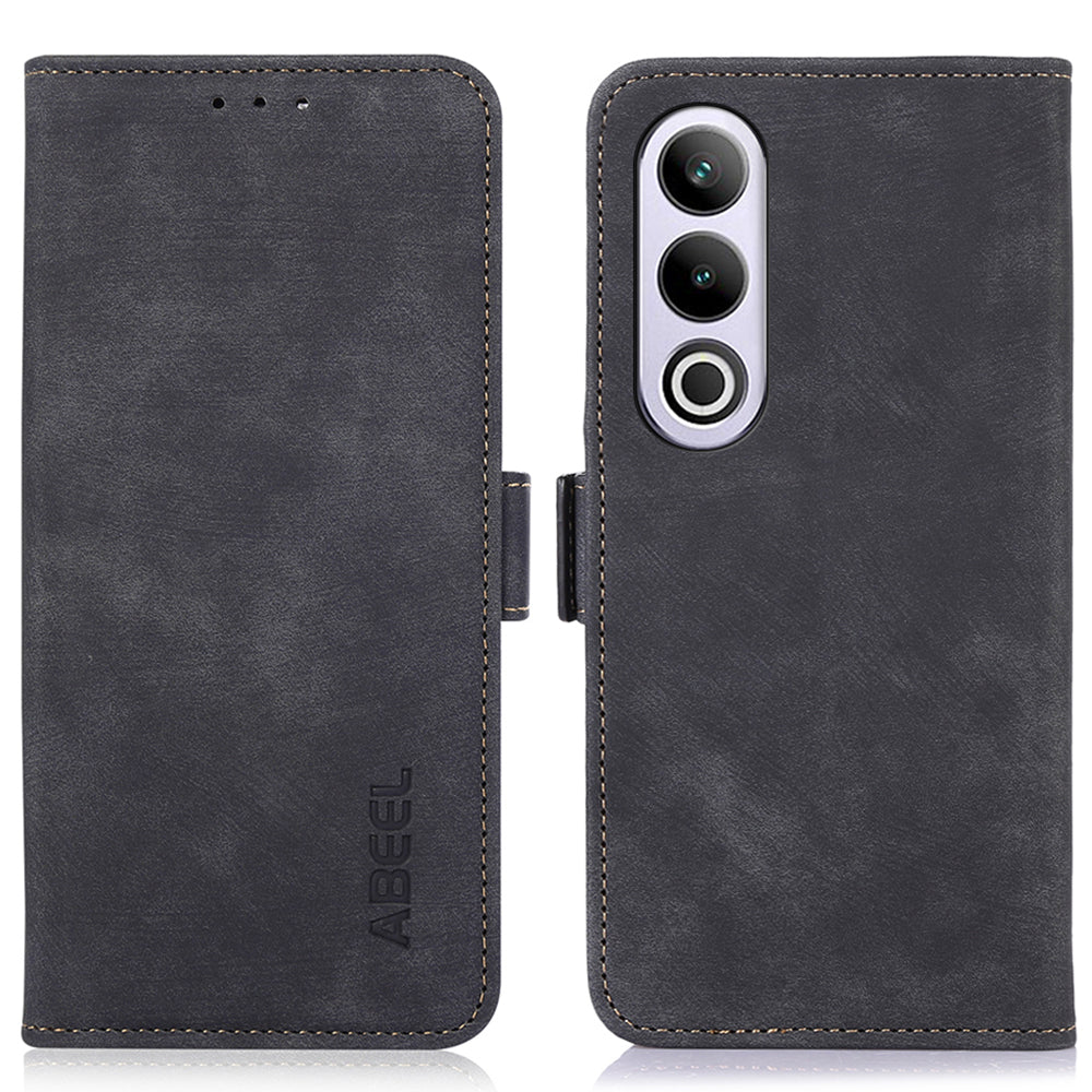 ABEEL For OnePlus Nord CE4 5G / Ace 3V 5G Case Retro PU Leather Magnetic Flip Phone Cover