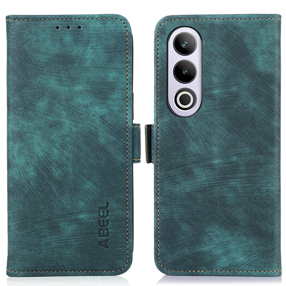 ABEEL For OnePlus Nord CE4 5G / Ace 3V 5G Case Retro PU Leather Magnetic Flip Phone Cover